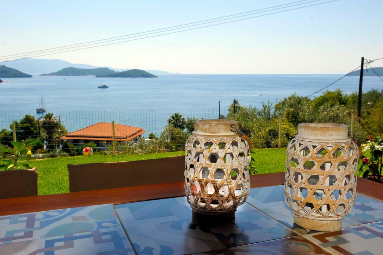 Poseidon Villa M Ammos สเกียธอสทาวน์ ภายนอก รูปภาพ
